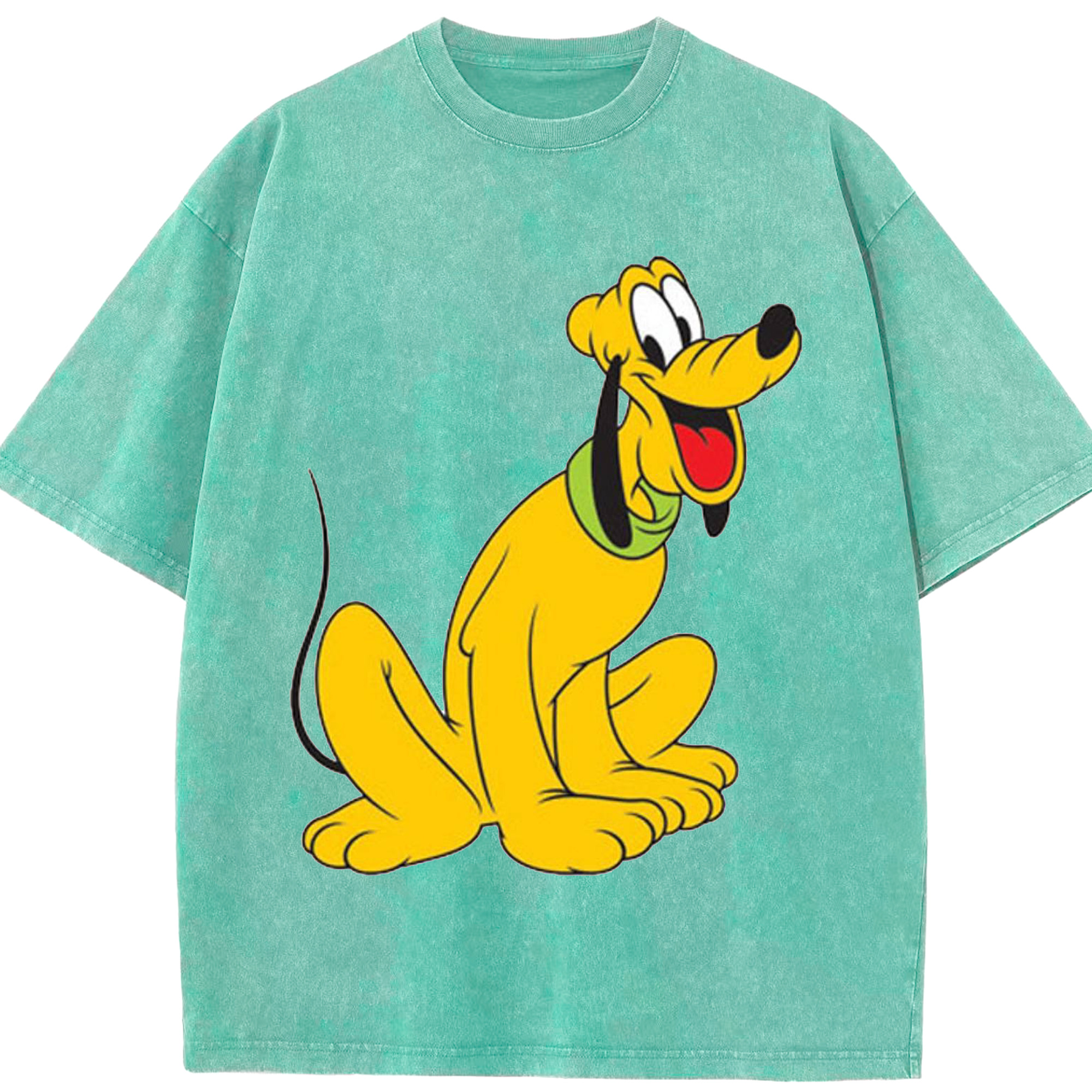 （画像用） ミッキーマウス Mickey Mouse 綿100% ヴィンテージ風 半袖Tシャツ（フロントプリント）